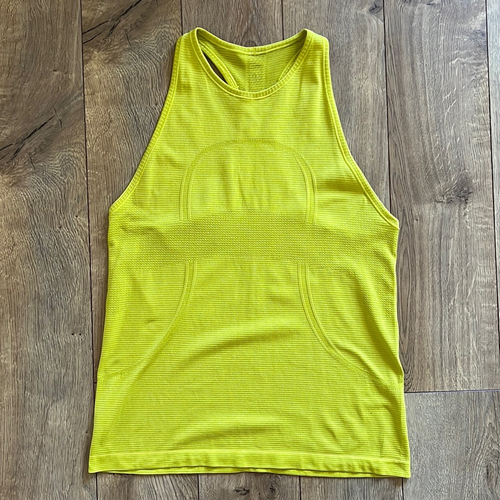 Lululemon High Neck Racer Back Swiftly Tank Top